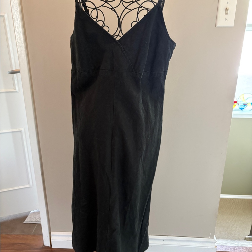 Old Navy Black Linen Garment